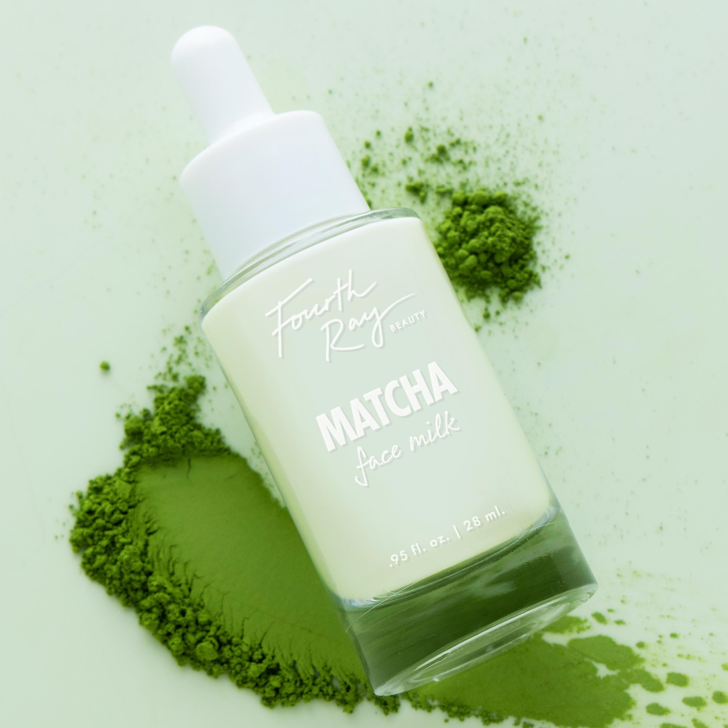 ColourPop Fourth Ray Beauty Matcha Face Milk – Lightweight Hydration Serum with Matcha Milk, Rice Milk & White Tea