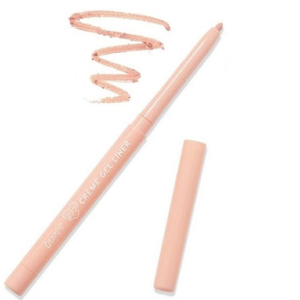 ColourPop Peach Fuzz Matte Eyeliner – Pastel Peach, Retractable Pencil, 0.2g