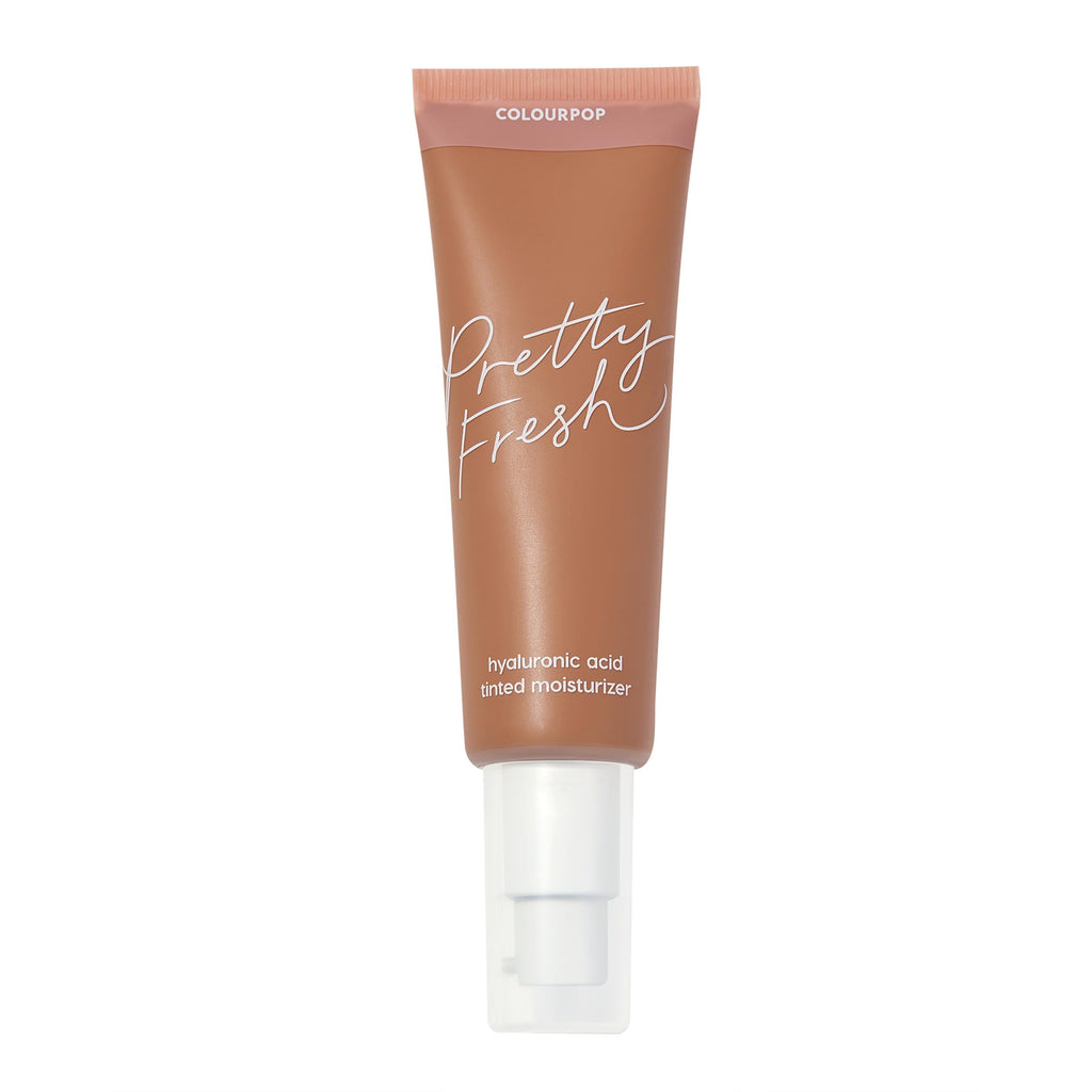 ColourPop Pretty Fresh Tinted Moisturizer – Hydrating Skin Tint with Hyaluronic Acid & Coconut Water (Med Dark 16N, 1.45 oz)