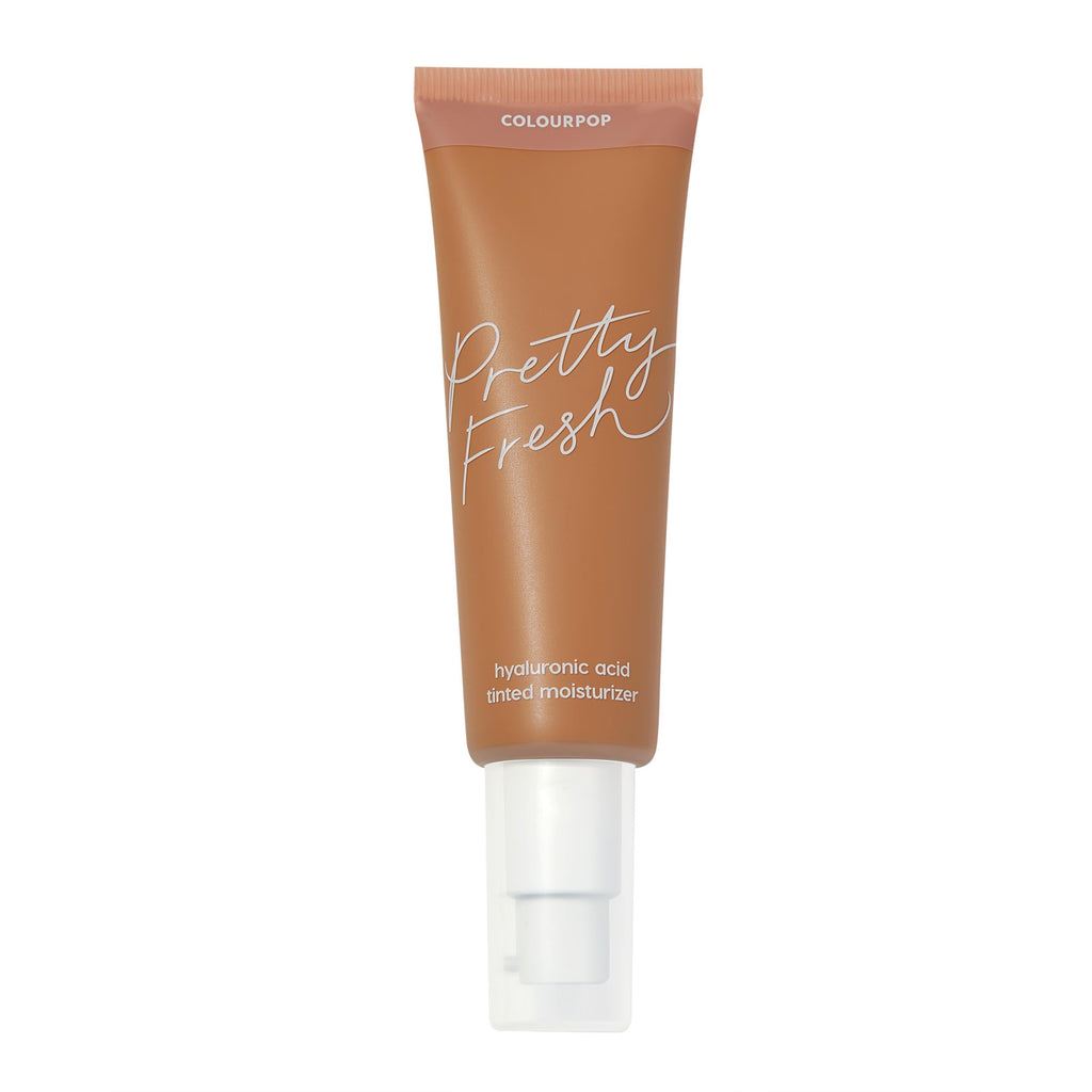 ColourPop Pretty Fresh Tinted Moisturizer - Hydrating Skin Tint with Hyaluronic Acid & Coconut Water (Medium 14W, 1.45 oz)
