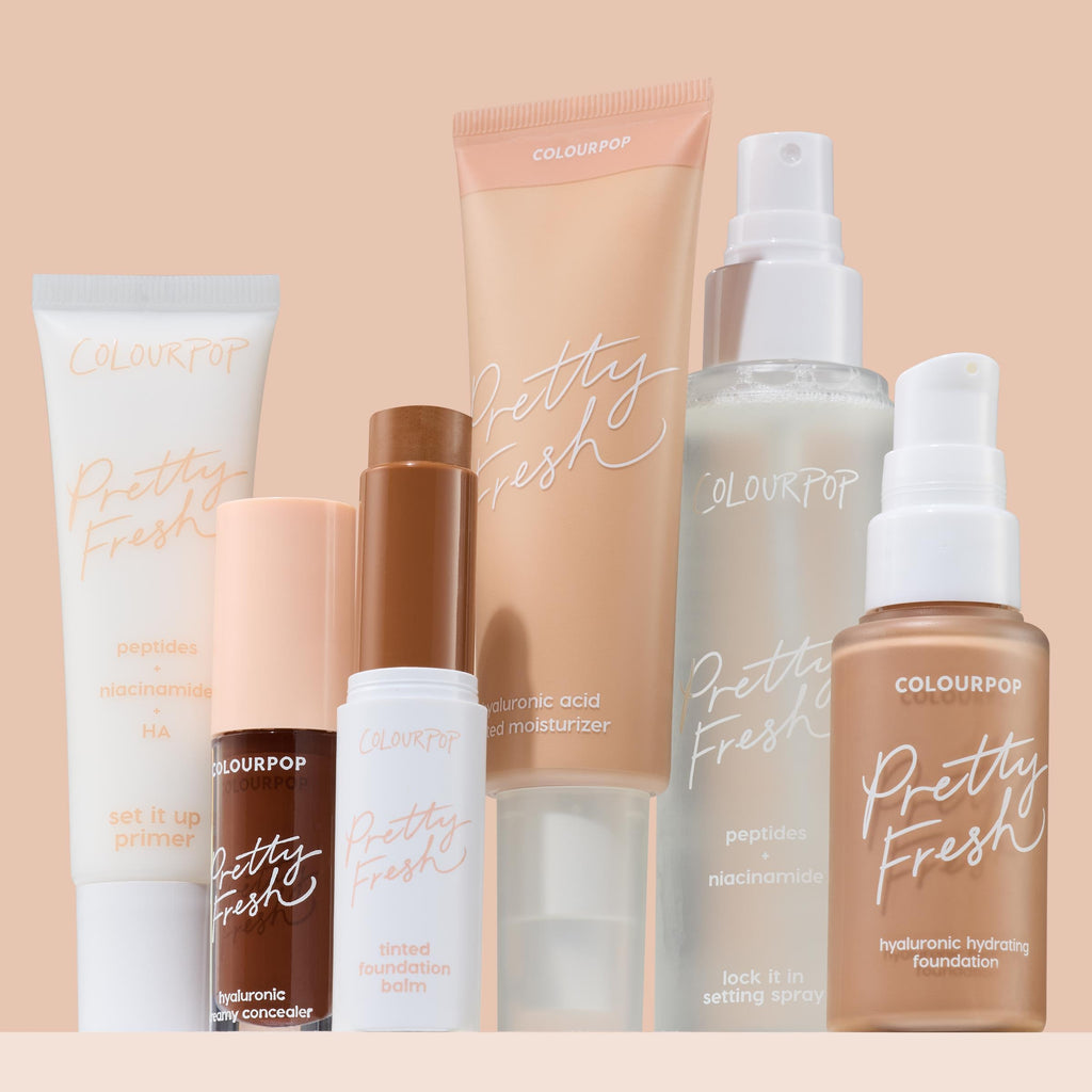 ColourPop Pretty Fresh Tinted Moisturizer – Hydrating Skin Tint with Hyaluronic Acid & Coconut Water | Medium 12W (1.45 oz)