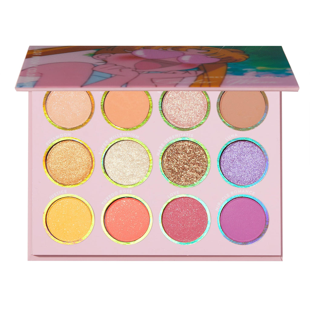 ColourPop x Sailor Moon Pretty Guardian Palette – Pastel Shadows with Metallic & Matte Finishes