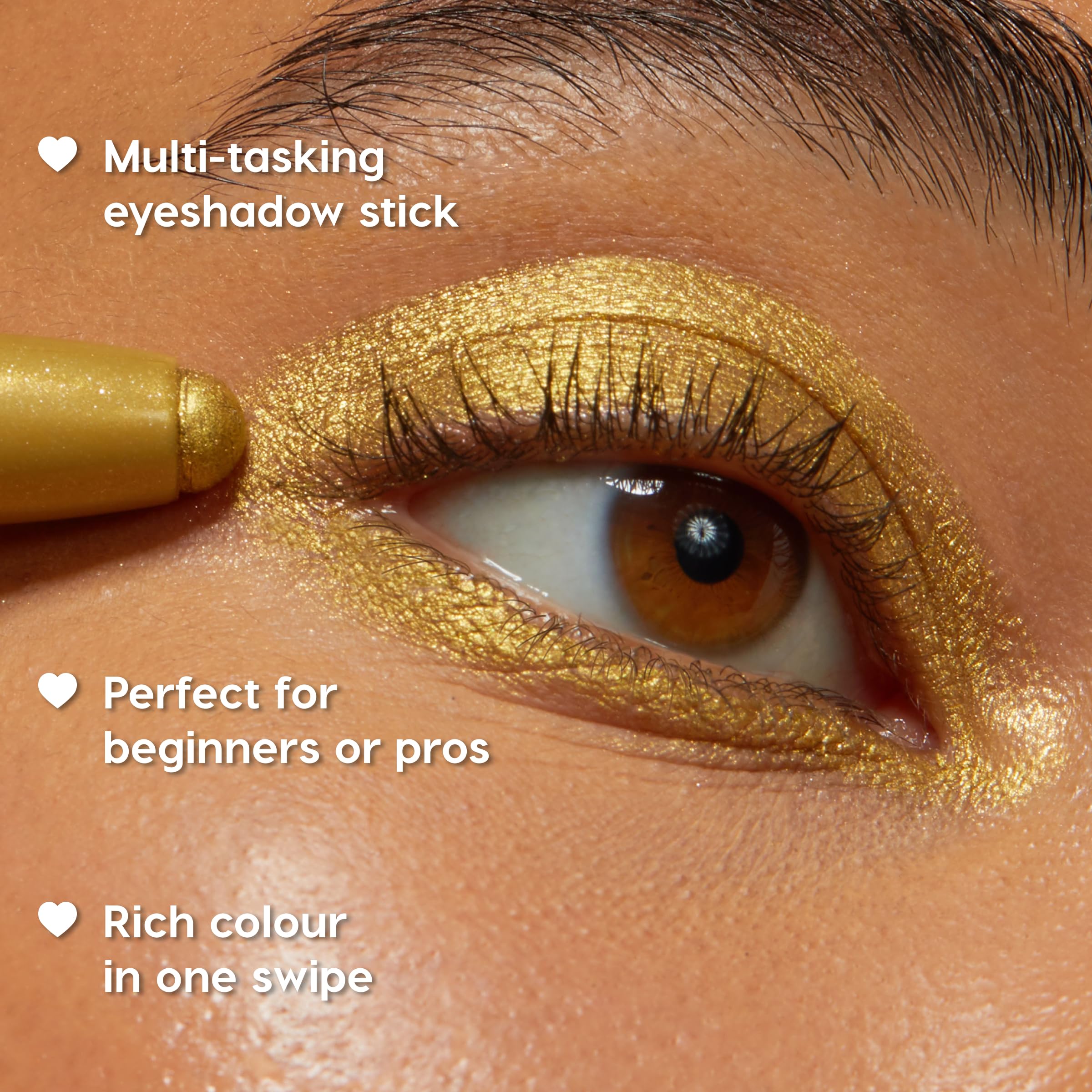 ColourPop Shadow Stix Metallic Neutrals Kit – Vegan, Cruelty-Free Cream Eyeshadow Trio