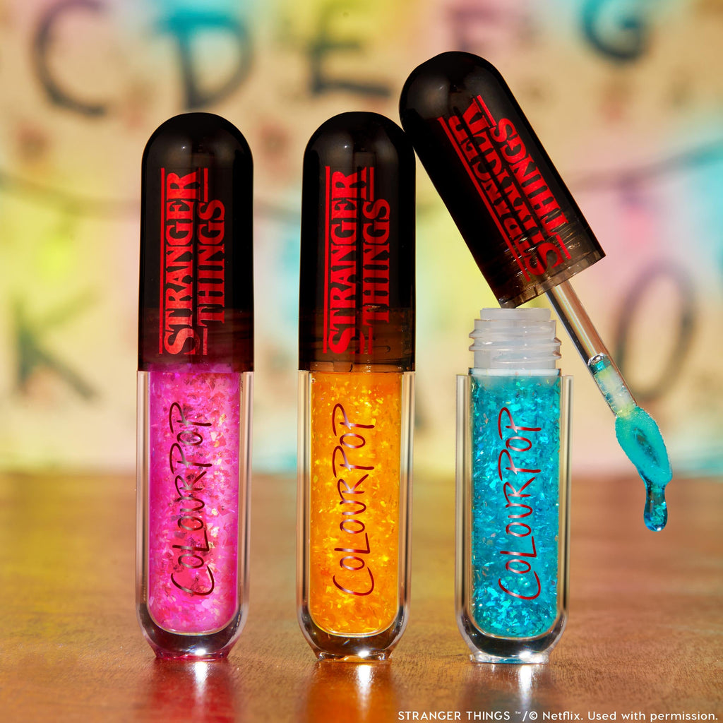 ColourPop x Stranger Things Talk to Me Ultra Glossy Lip Trio – Limited Edition