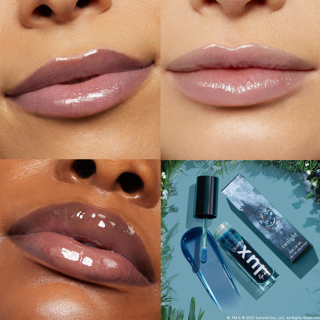 ColourPop x Twilight Lux Lip Oil - Hydrating Sheer Tint, Non-Greasy Shine | Team Edward