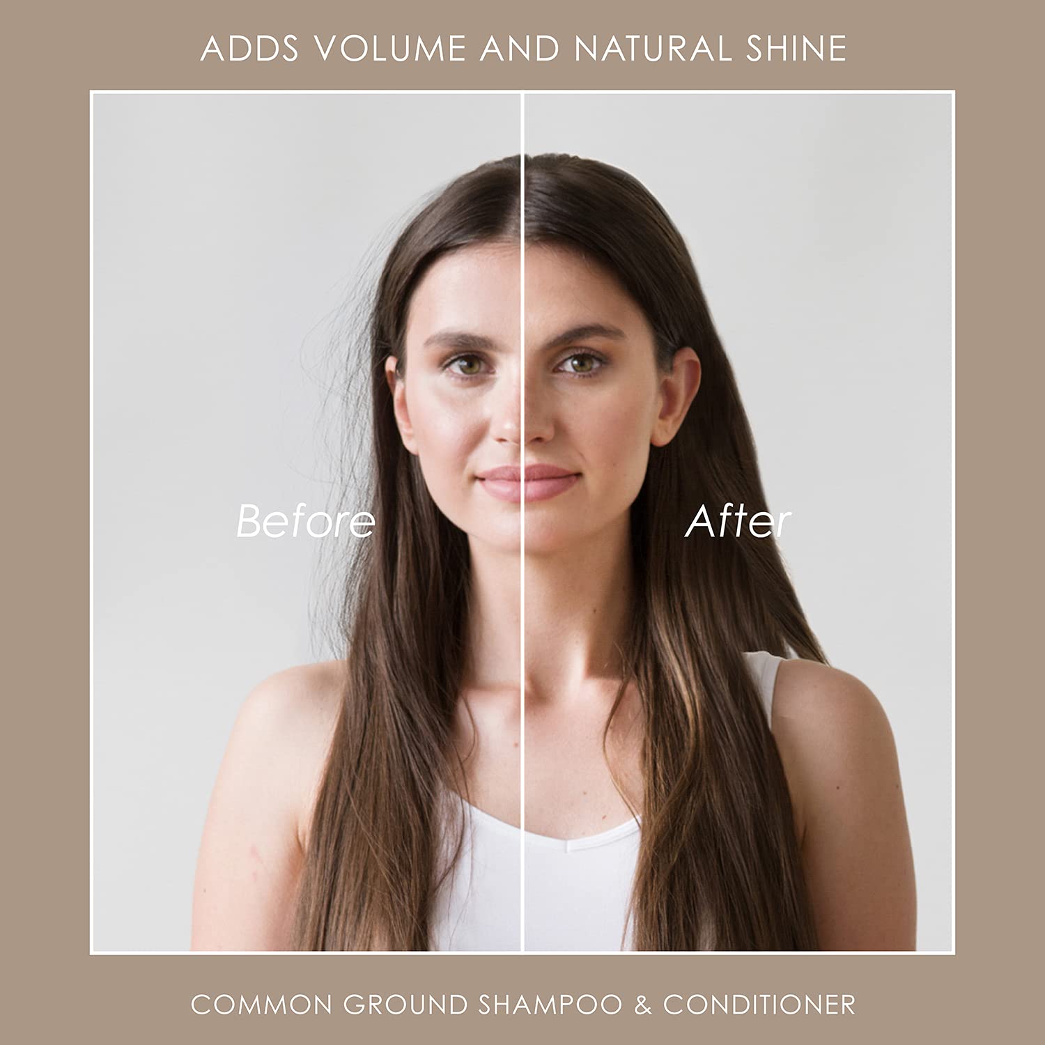 Common Ground Natural Shampoo & Conditioner Set — Paraben Free, Vegan, Plant-Based, Avocado Oil