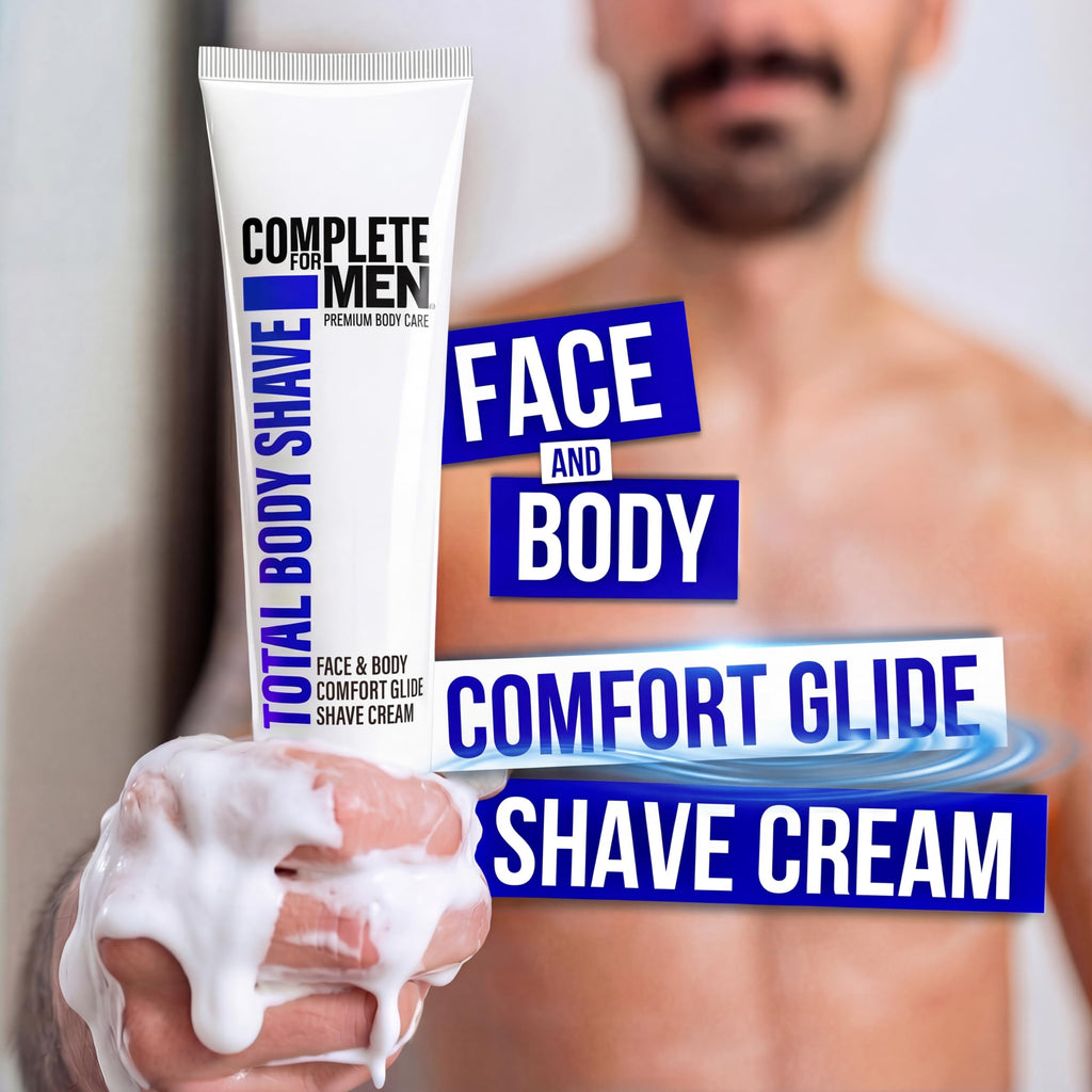 Complete For Men - Sensitive Skin Shaving Cream for Face & Body