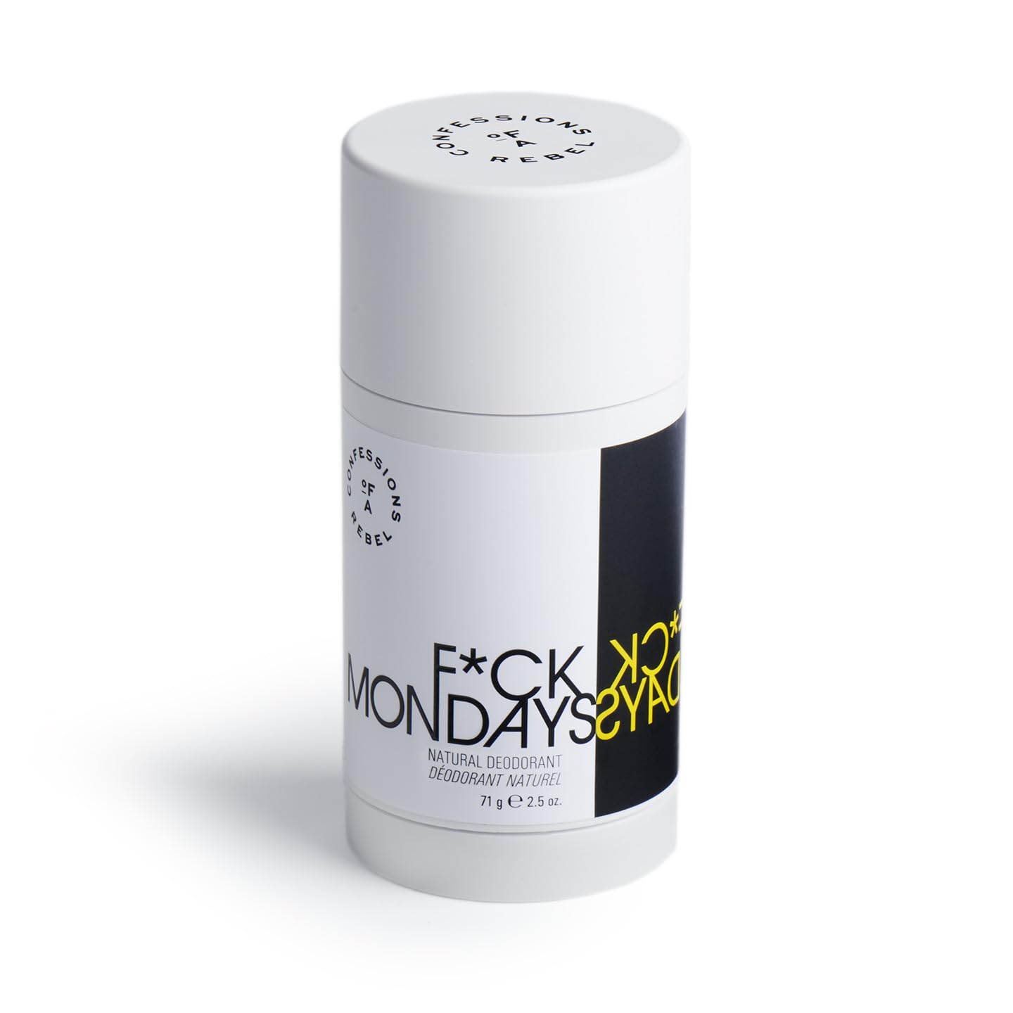 Confessions of a Rebel Fck Mondays Aluminum-Free Deodorant for Women – 2.5 oz