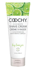 Coochy Shave Cream - Key Lime Pie, Moisturizing Shave Lotion (7.2 oz) for Bikini, Underarms & Legs