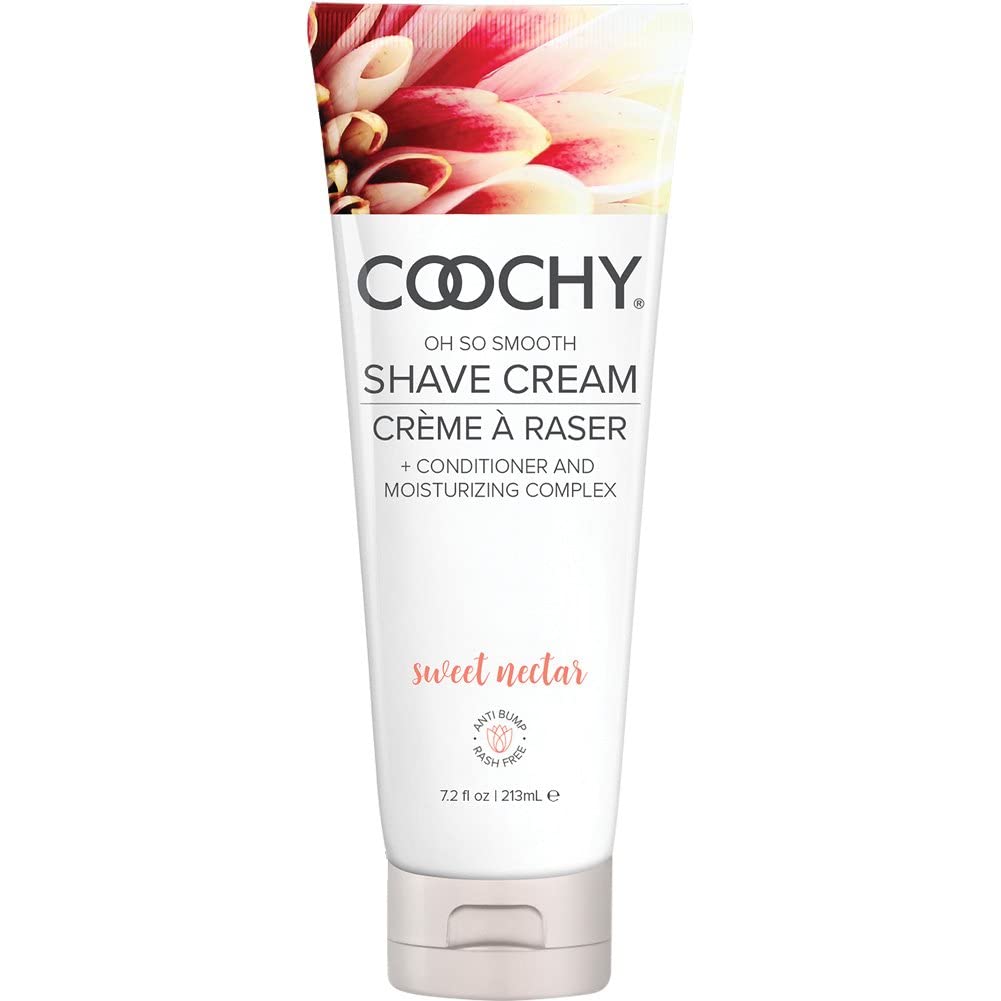 Coochy Shave Cream - Moisturizing Shave Lotion for Sensitive Areas | Hydrating & Gentle 7.2 oz