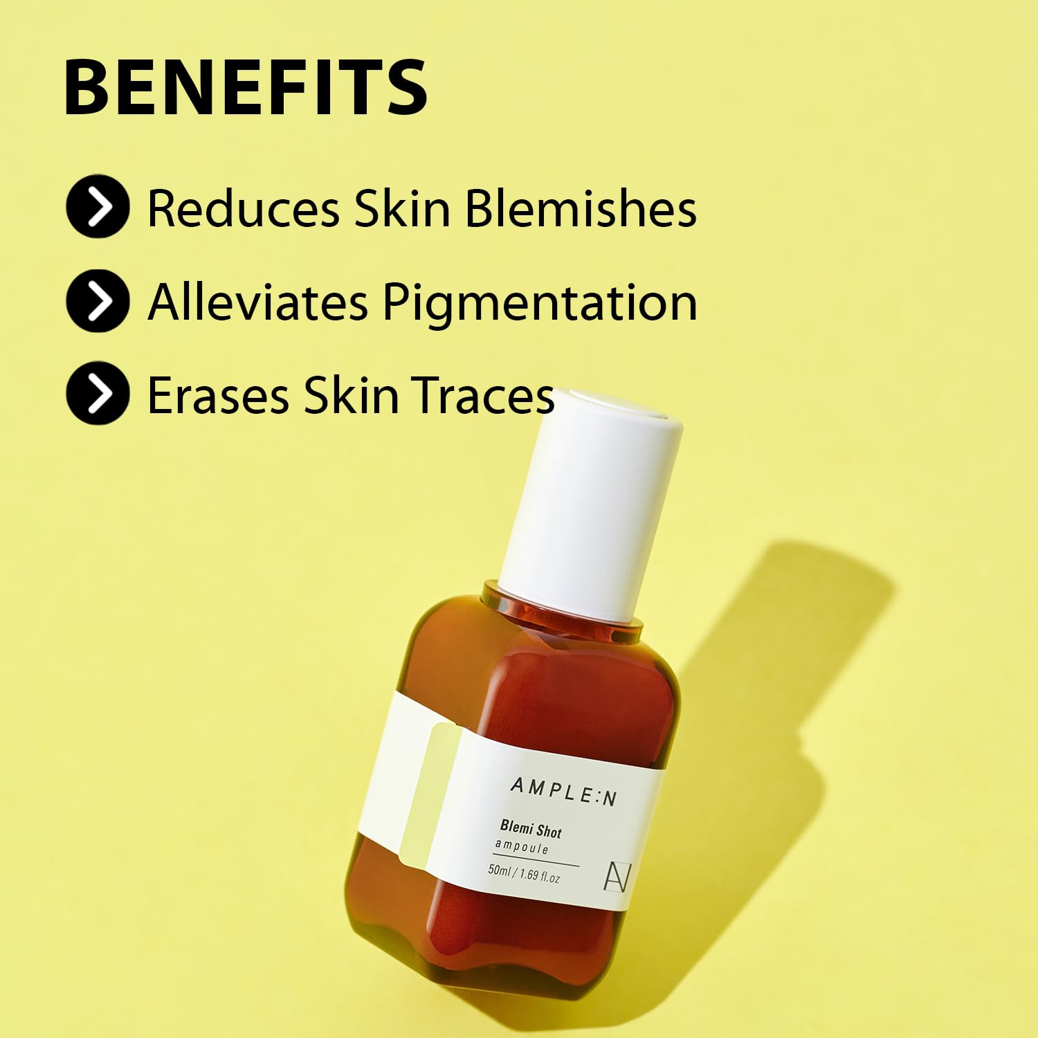 CORÉANA AMPLE:N Blemi Shot Serum – 7 Days Dark Spot Corrector with Niacinamide & Vitamin C