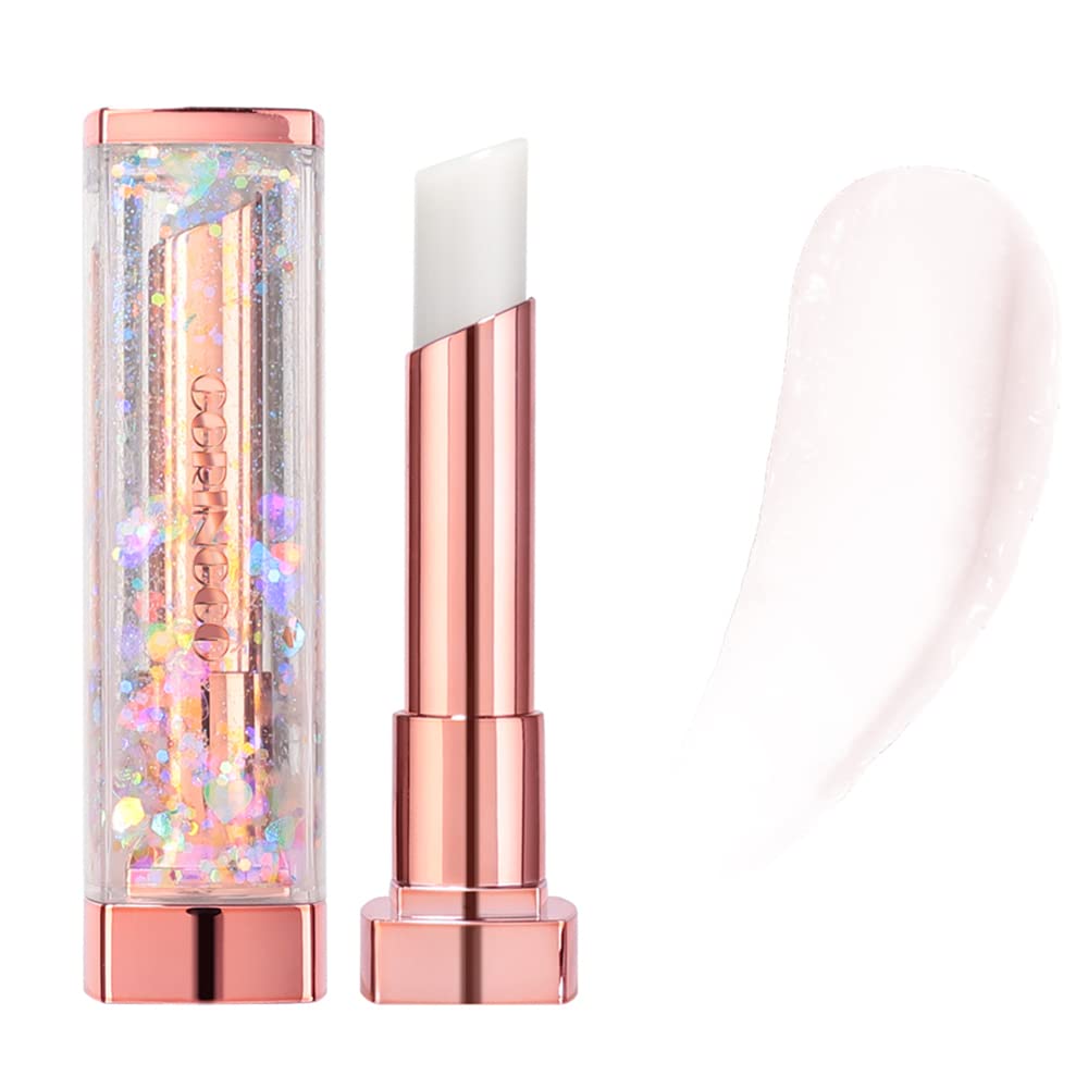 CORINGCO Sparkle Changes Color Lip Balm #03 Swan Lake – Glitter Lip Care