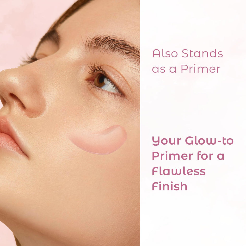 Cosmedica Skincare Illuminating Rose Gold Serum Elixir – Hydration, Glow & Dewy Primer (2 oz)