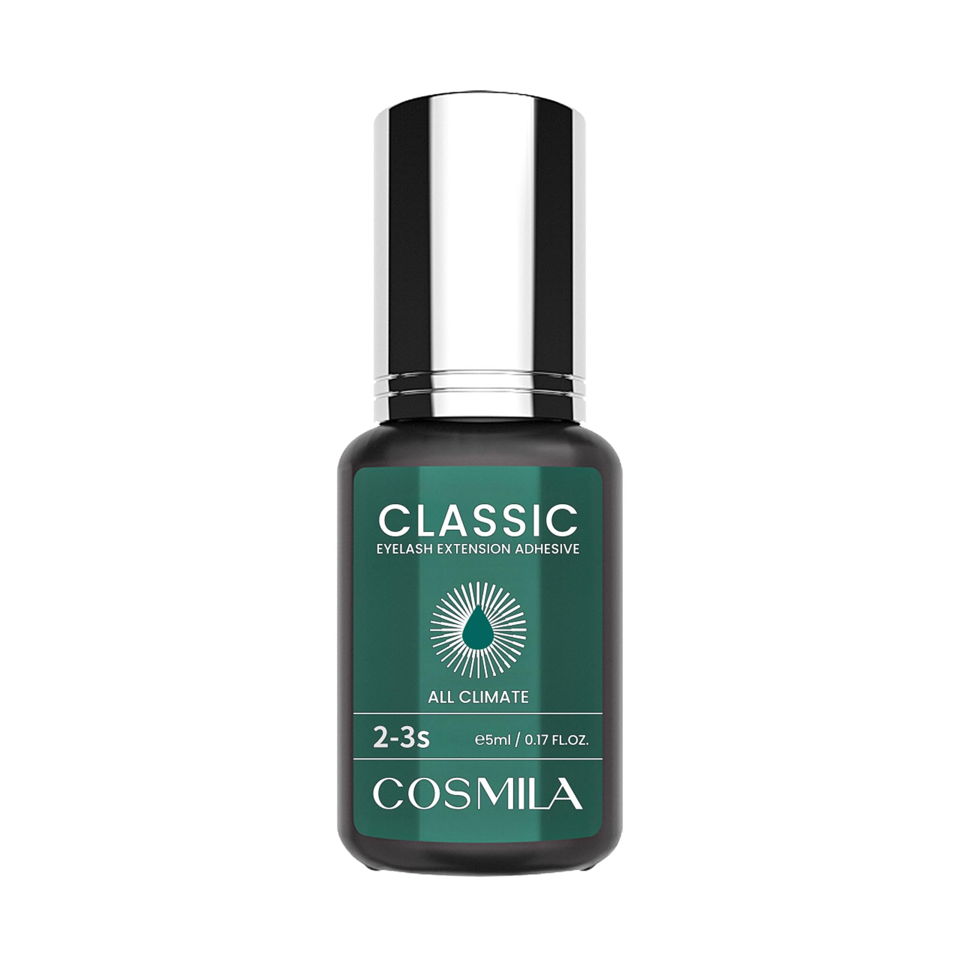 COSMILA Classic Eyelash Extension Glue – HQ Free, Made in Japan, All-Climate, 8 Weeks Retention – 5ml (2–3s)