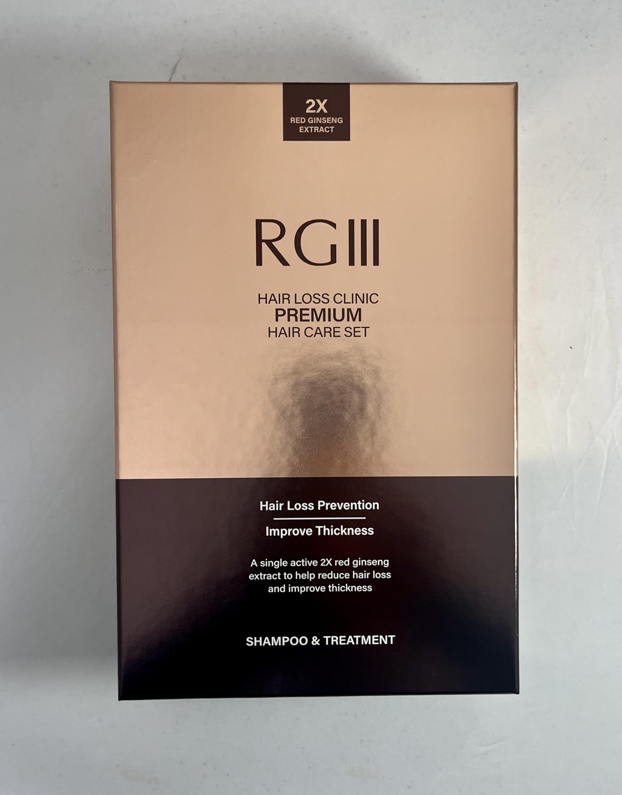 COSMOCOS RG3 Premium Shampoo & Treatment Set — 2x Red Ginseng Hair Loss Prevention