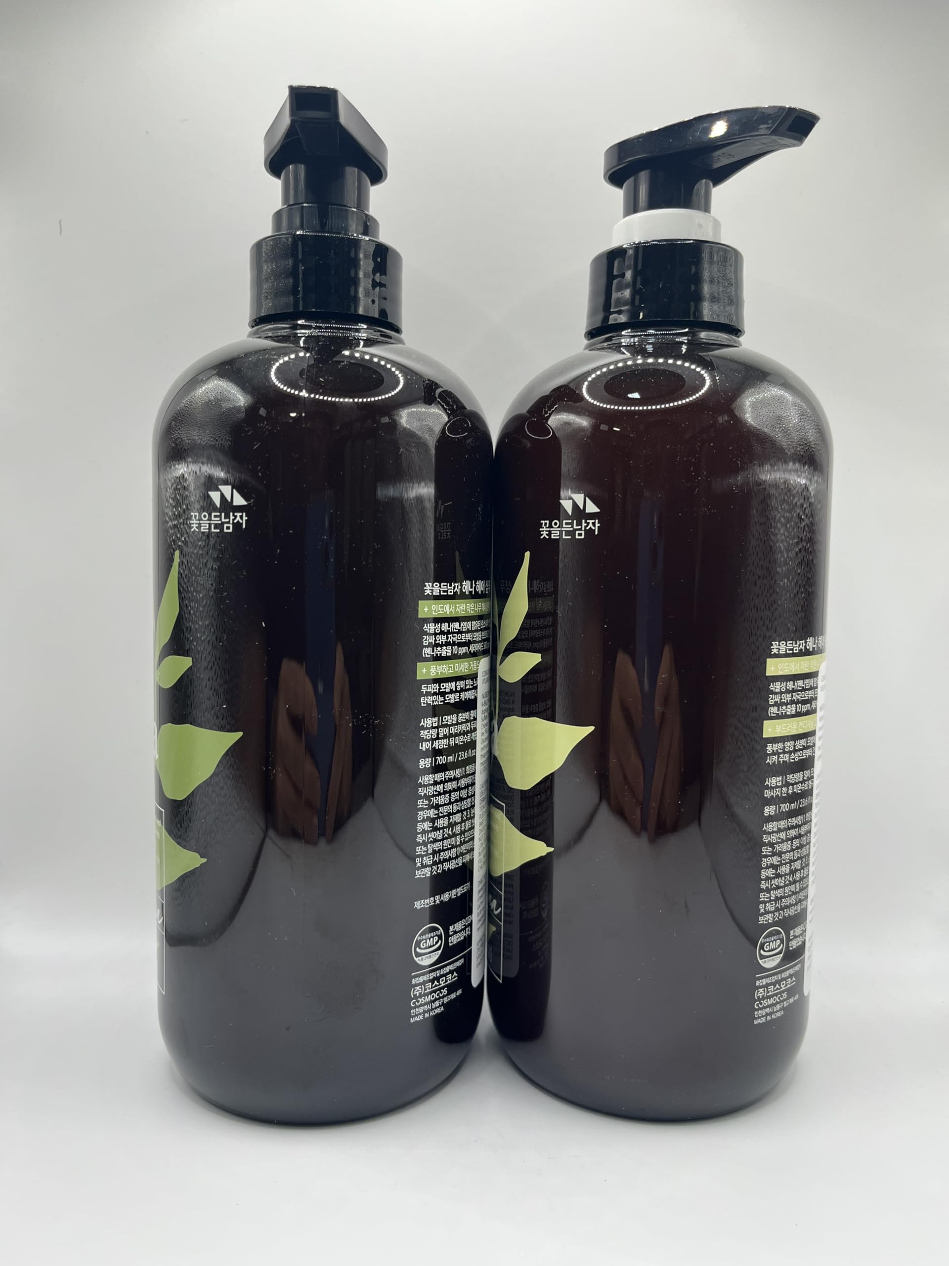 COSMOCOS Henna Hair Shampoo 700ml + Rinse 700ml – Strengthening & Nourishing Hair Care