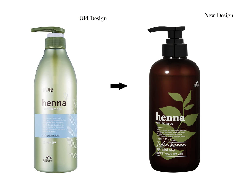 COSMOCOS Henna Hair Shampoo 700 ml – Gentle Cleanse for Natural Shine