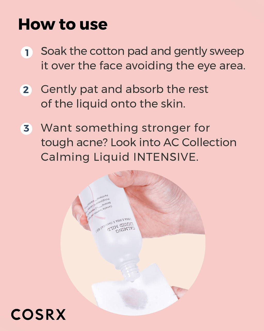 COSRX AC Collection Calm Liquid Mild – Alcohol-Free, Calming Solution for Breakout-Prone Skin | 4.22 Ounce