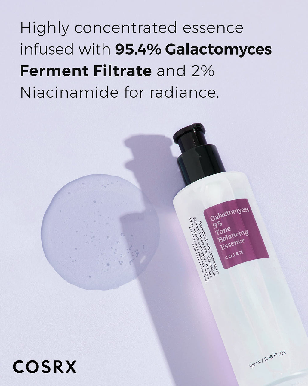 COSRX Galactomyces 95 Tone Balancing Toner – 100ml | Hydration & Gentle Brightening