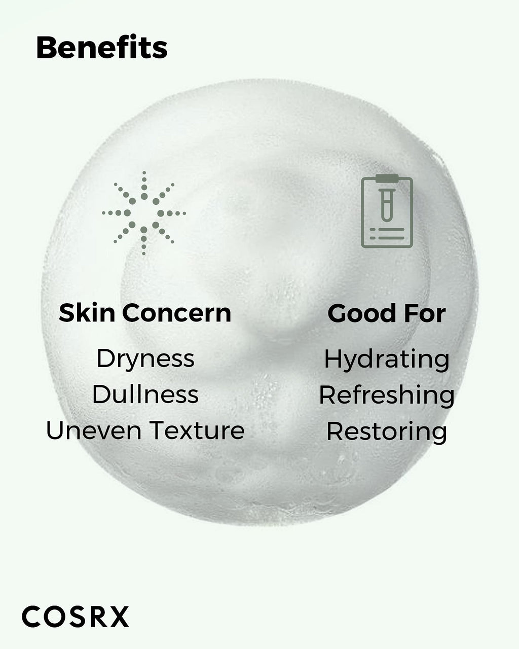 COSRX Low pH Good Morning Gel Cleanser – 1.7 fl oz / 50 ml | Travel-Size, pH-Balanced for Acne-Prone Skin