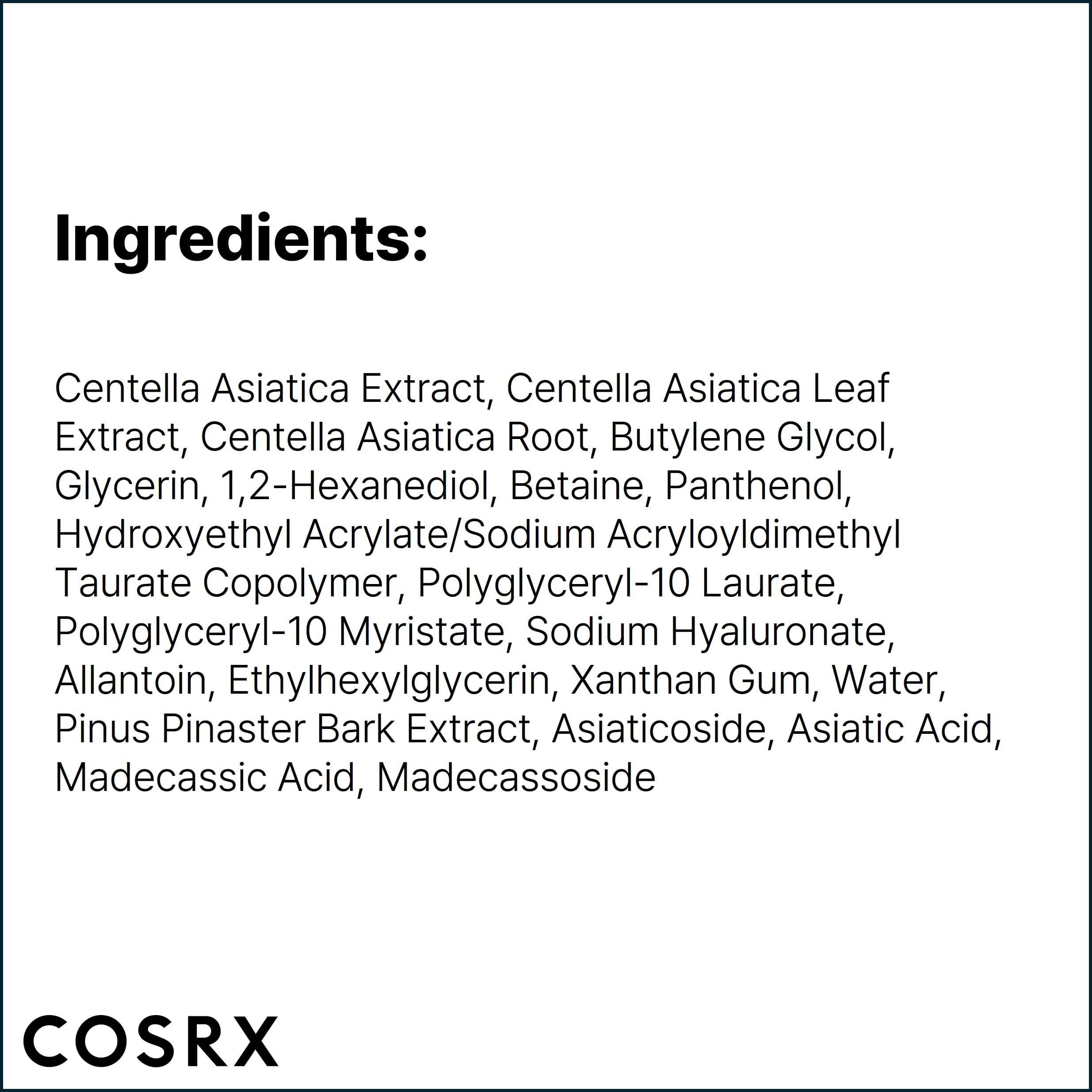 COSRX Pure Fit Cica Serum – 1 fl oz / 30 ml | Soothing Centella Asiatica, Calming & Protective