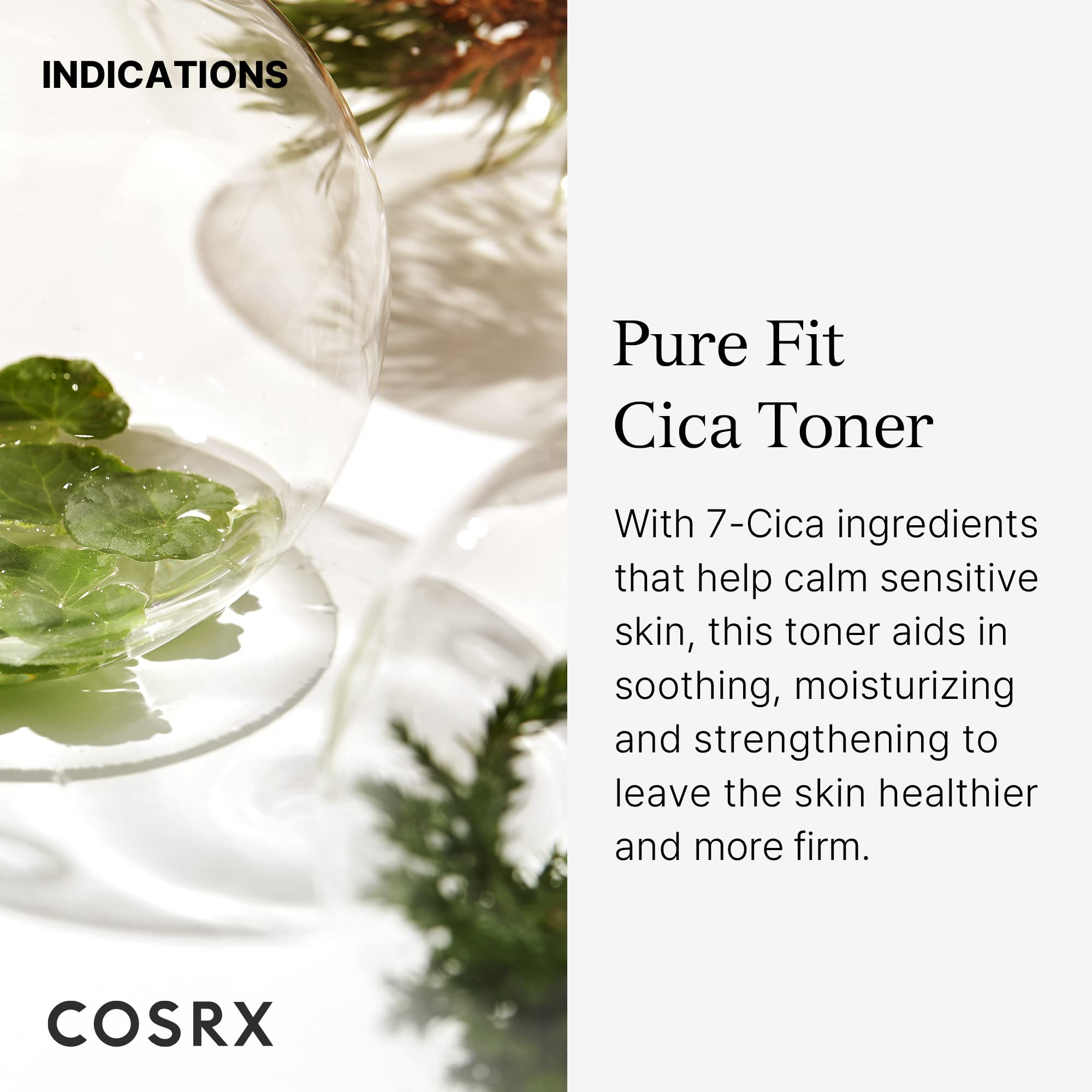 COSRX Pure Fit CICA Toner - Soothing Centella Toner for Sensitive Skin, 150ml