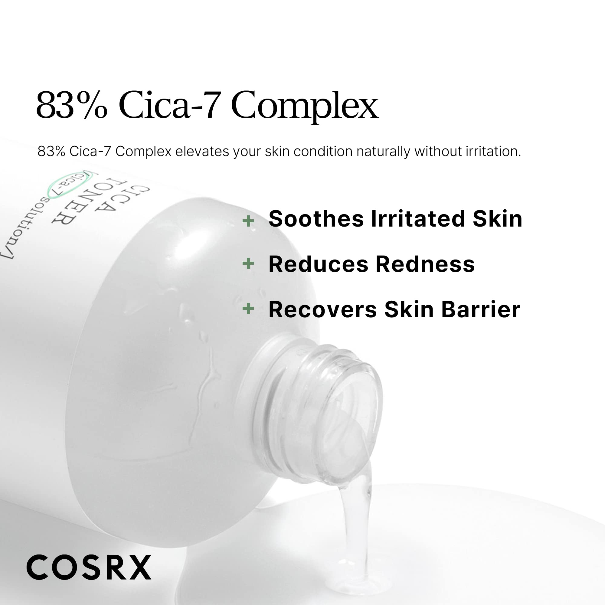 COSRX Pure Fit CICA Toner - Soothing Centella Toner for Sensitive Skin, 150ml