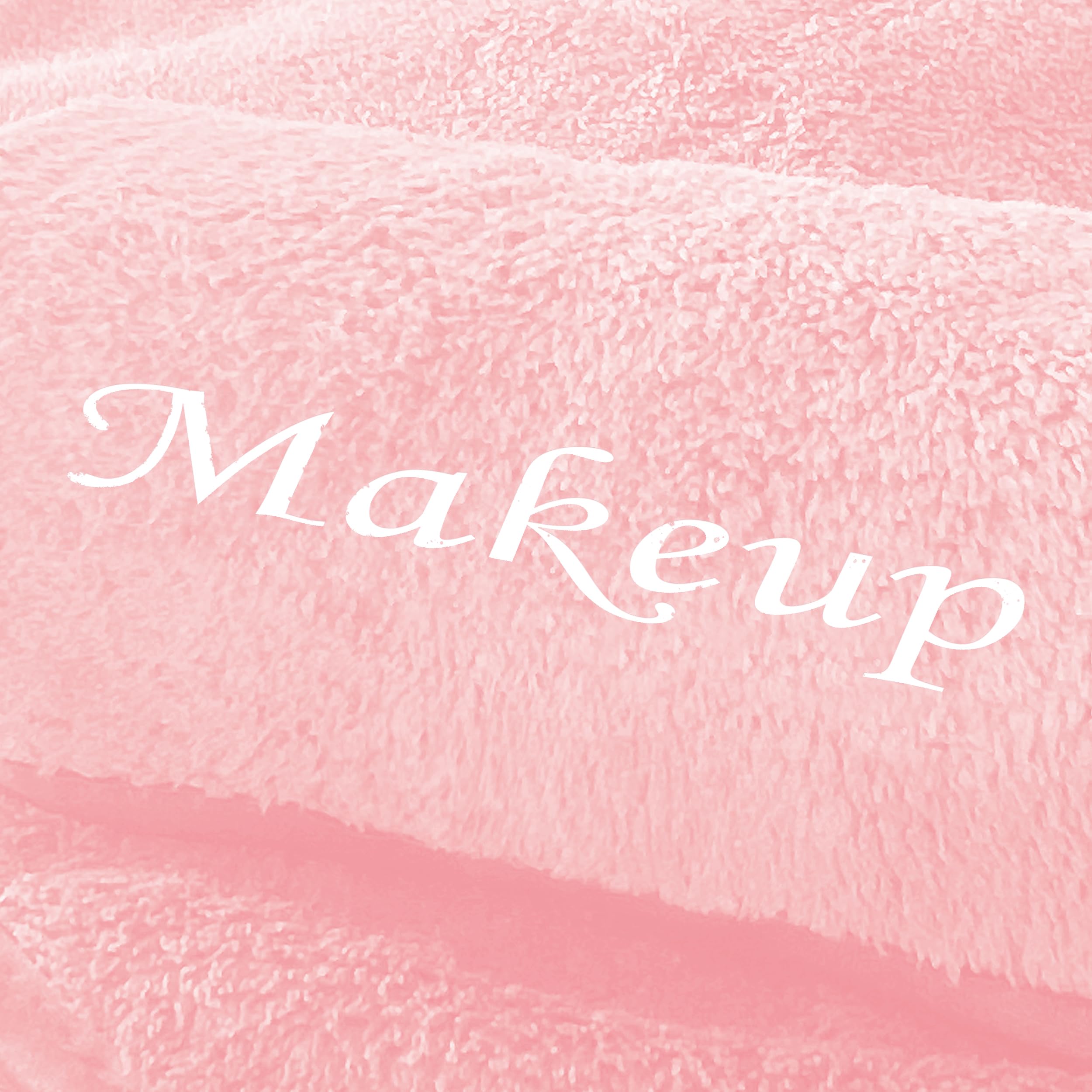 Cosy Family 10-Pack Makeup Remover Cloths | Soft Microfiber 12x12 in (Pink)