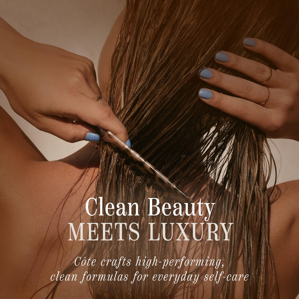 Cote Beauty Hydrating Conditioner – Detangles Effortlessly, Shiny Hair, Omega 6 & 9, Castor Seed Oil, Vegan & Cruelty-Free, 10 Fl Oz