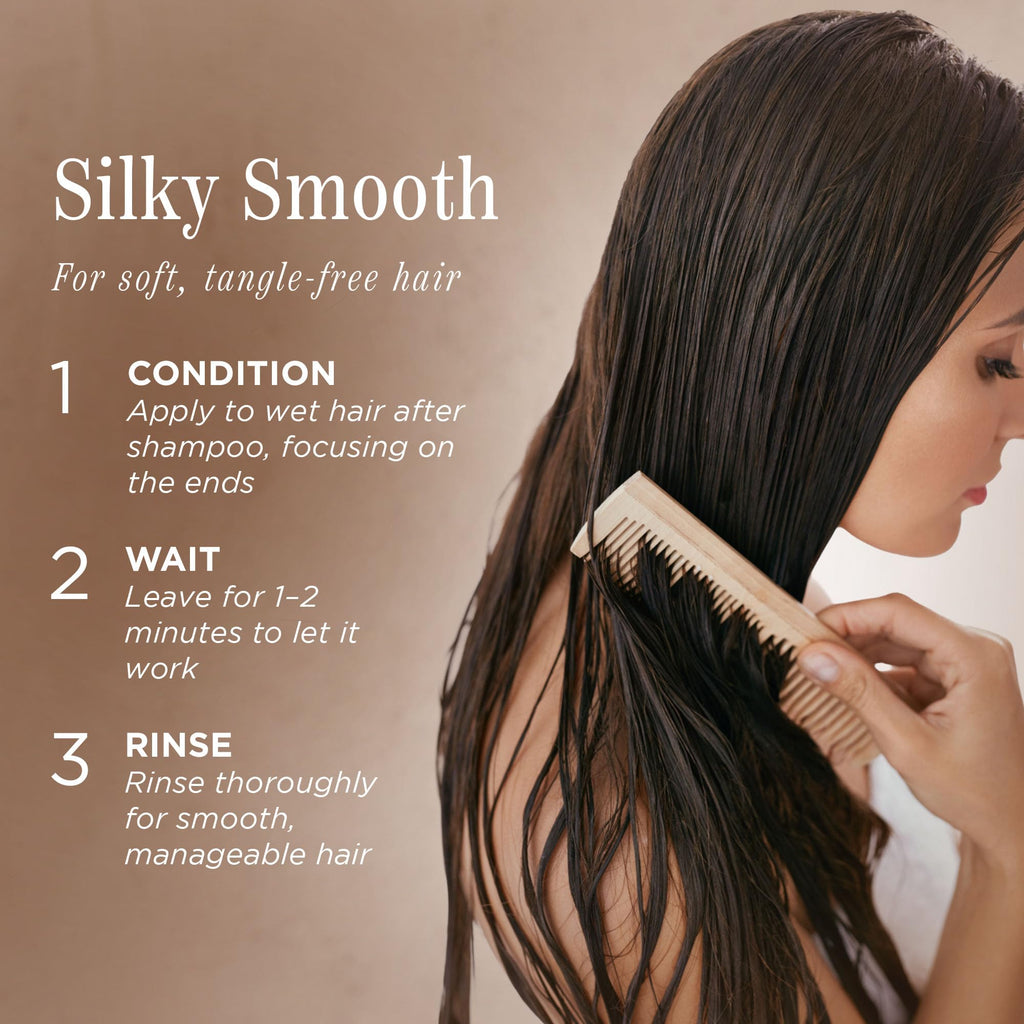 Cote Beauty Hydrating Conditioner – Detangles Effortlessly, Shiny Hair, Omega 6 & 9, Castor Seed Oil, Vegan & Cruelty-Free, 10 Fl Oz