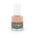 Côte Nail Polish No.122 Caramel Clay Brown – Quick Dry, Vegan, Cruelty-Free, Chip-Resistant (0.4 oz)