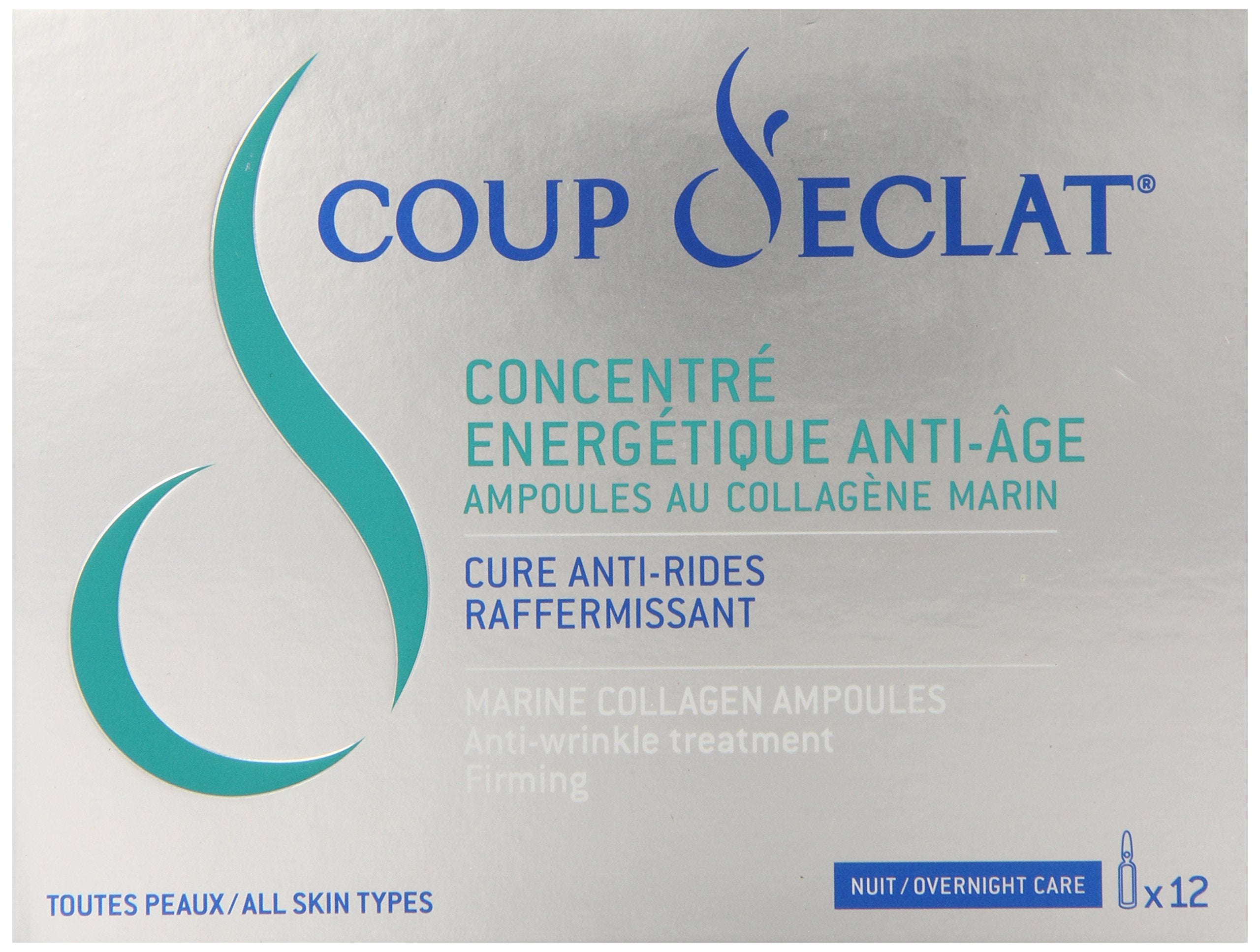 Coup d'Eclat Marine Collagen Ampoules – 12-Day Hydration & Firmness Serum