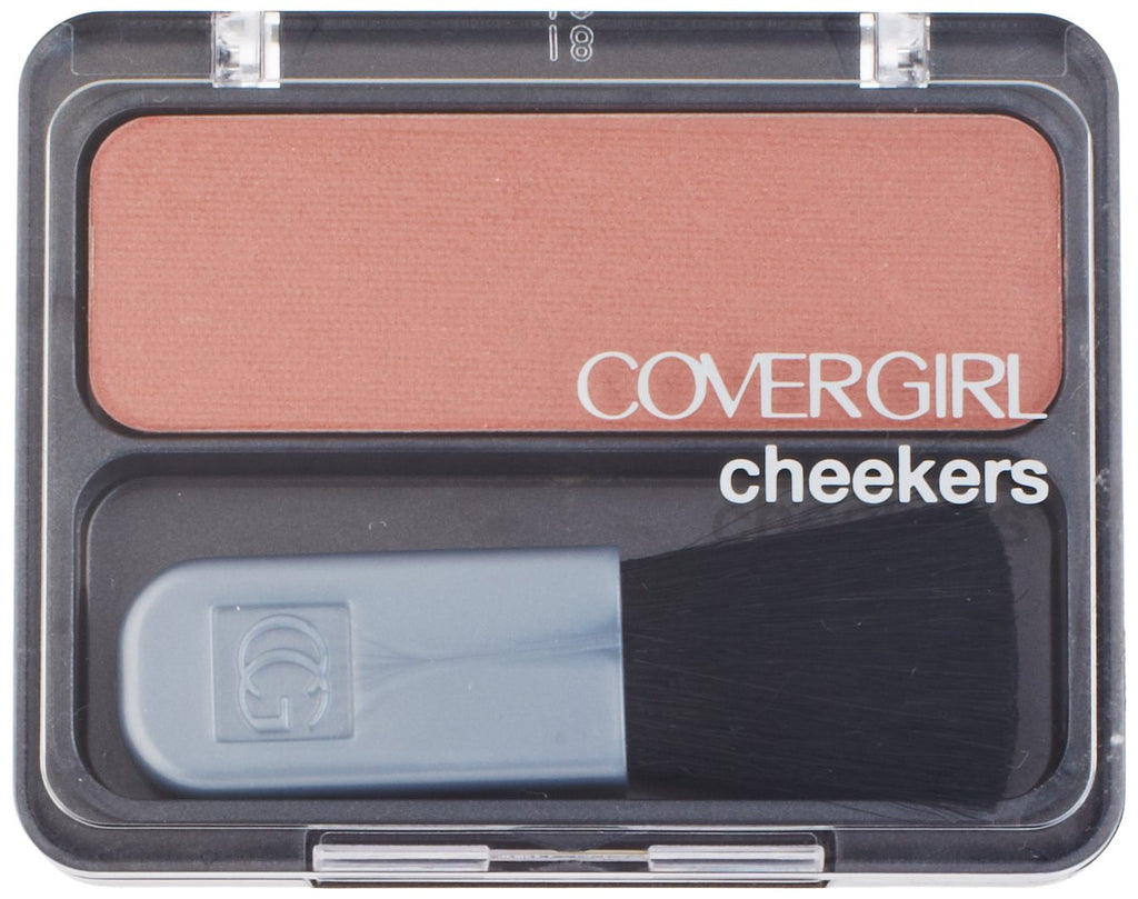 CoverGirl Cheekers Blush Brick Rose 180 – Pack of 3, Natural Glow