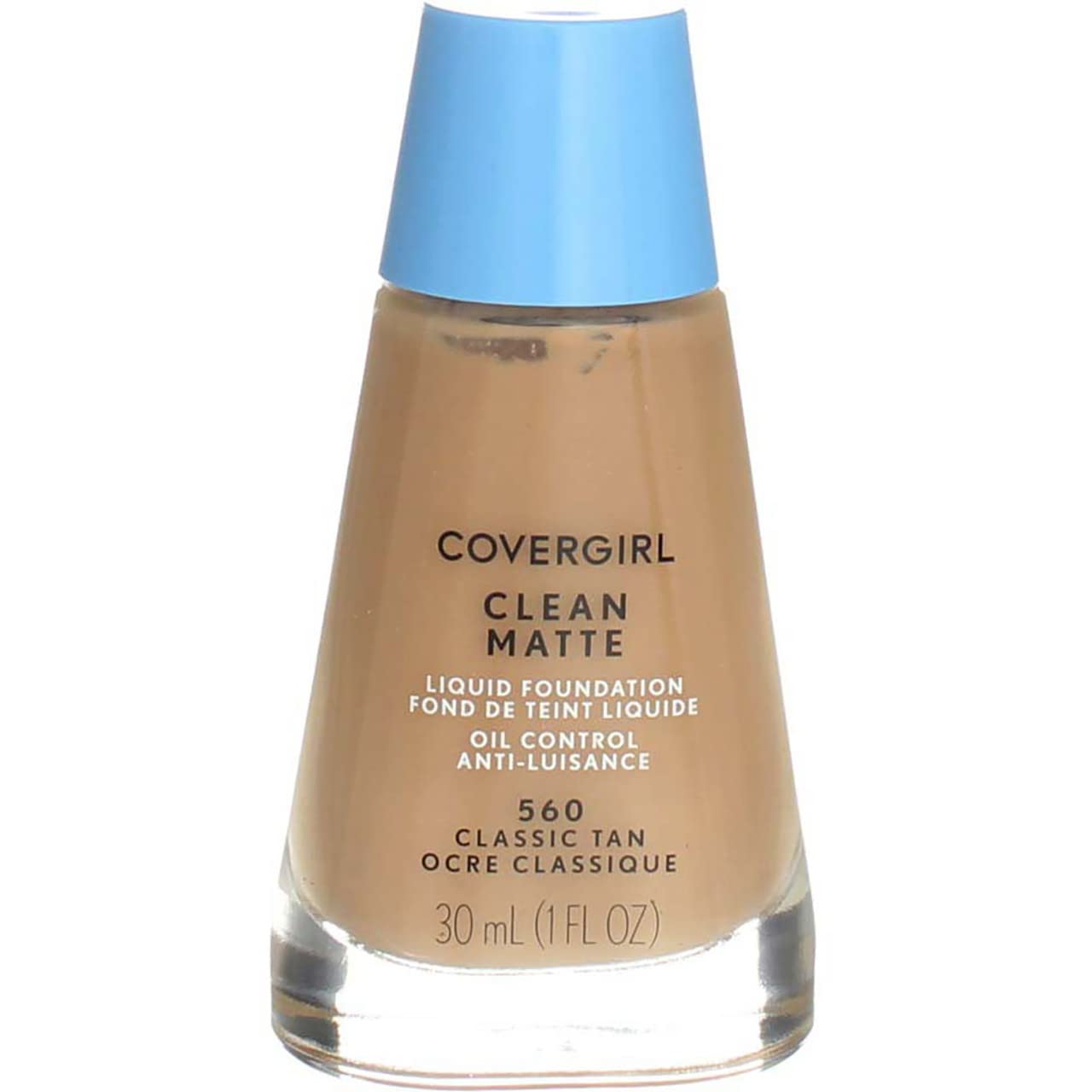 CoverGirl Clean Classic Tan Matte 560 Oil Control Liquid Makeup - 2 Per Case | ATAZUA
