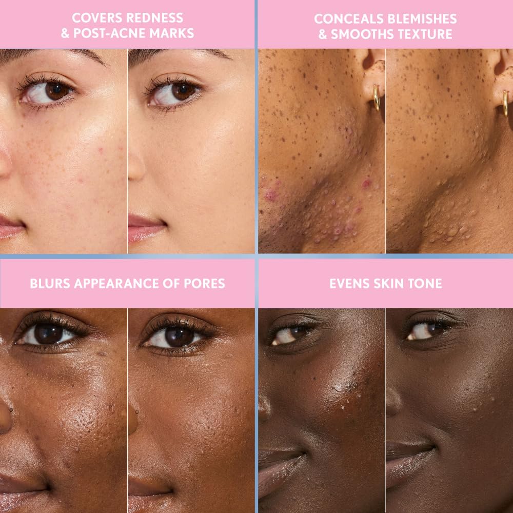 COVERGIRL Clean Fresh Blurring Skin Tint SPF 30 – Light Matte Foundation 410 Fair Neutral