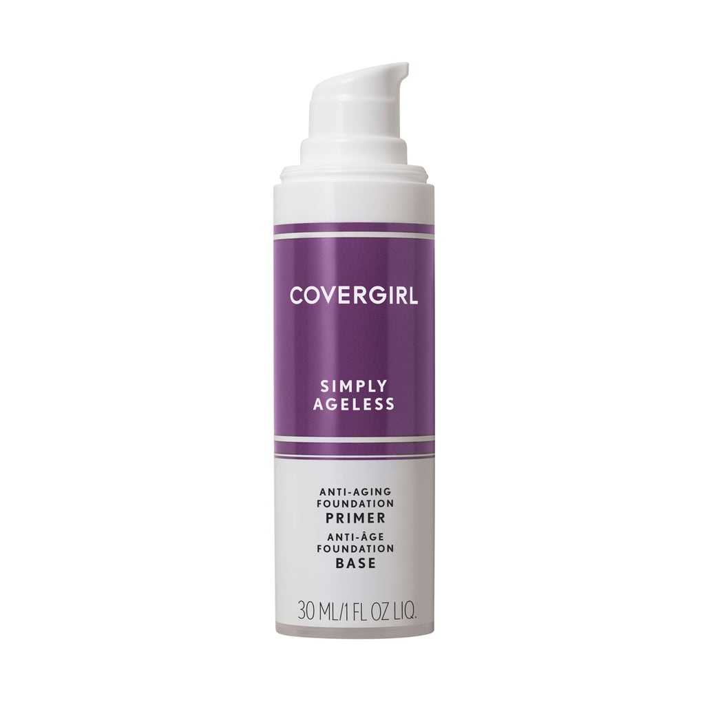 COVERGIRL Simply Ageless Primer – Hydrating Skin Prep for a Youthful Look | 1 fl oz