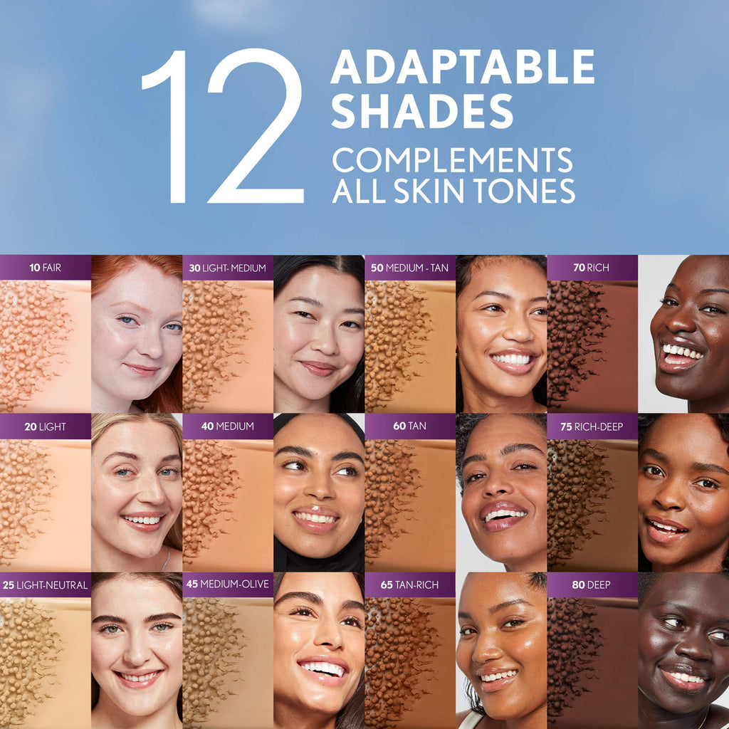 Covergirl Simply Ageless Skin Perfector Essence Foundation – 60 Tan | Vegan Skincare Makeup Hybrid, Sheer Tint, Radiant Finish