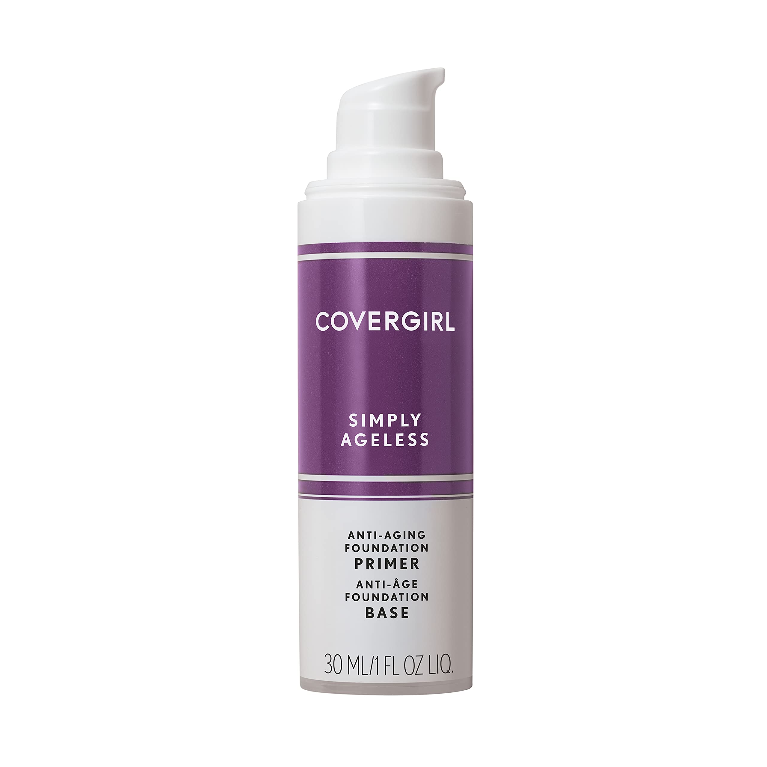 COVERGIRL Simply Ageless Primer – Hydrating Skin Prep for a Youthful Look | 1 fl oz