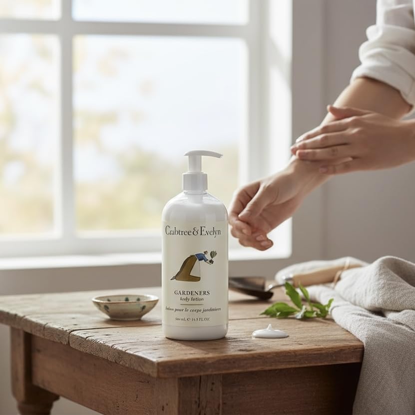 Crabtree & Evelyn Gardeners Body Lotion – 16.9 fl oz / 500 ml