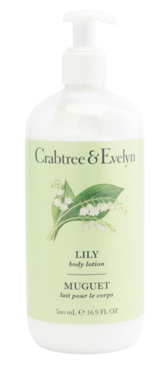 Crabtree & Evelyn Lily Body Lotion 16.9 oz – Delicate Floral Hydration
