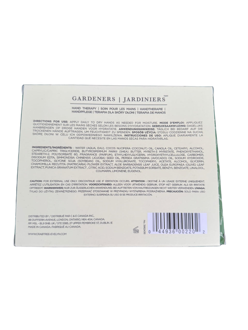 Crabtree & Evelyn Gardeners Hand Therapy Trio – Luxury Hand Creams