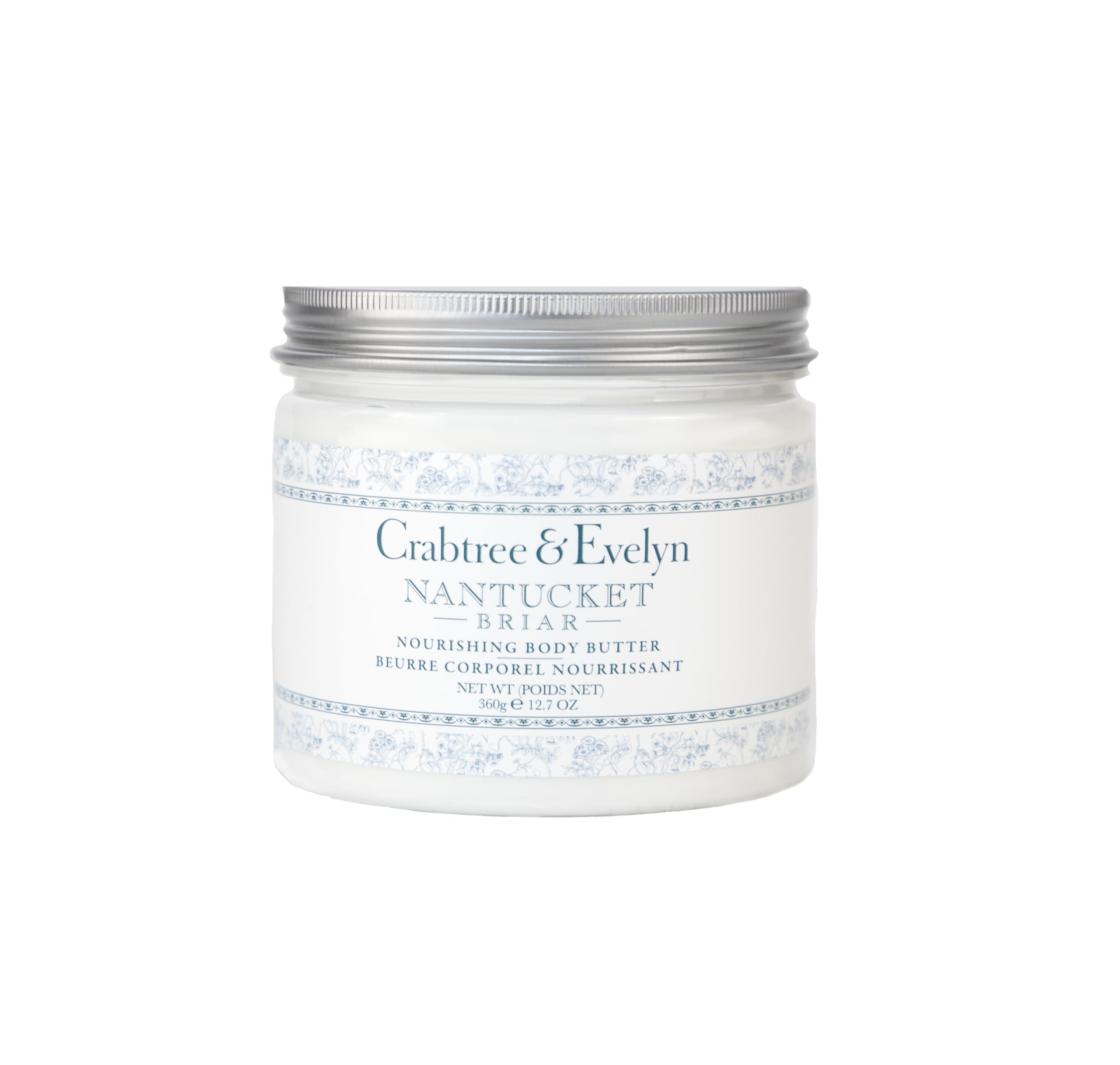Crabtree & Evelyn Nantucket Briar Body Butter – Nourishing Moisturizer (12.7 oz)