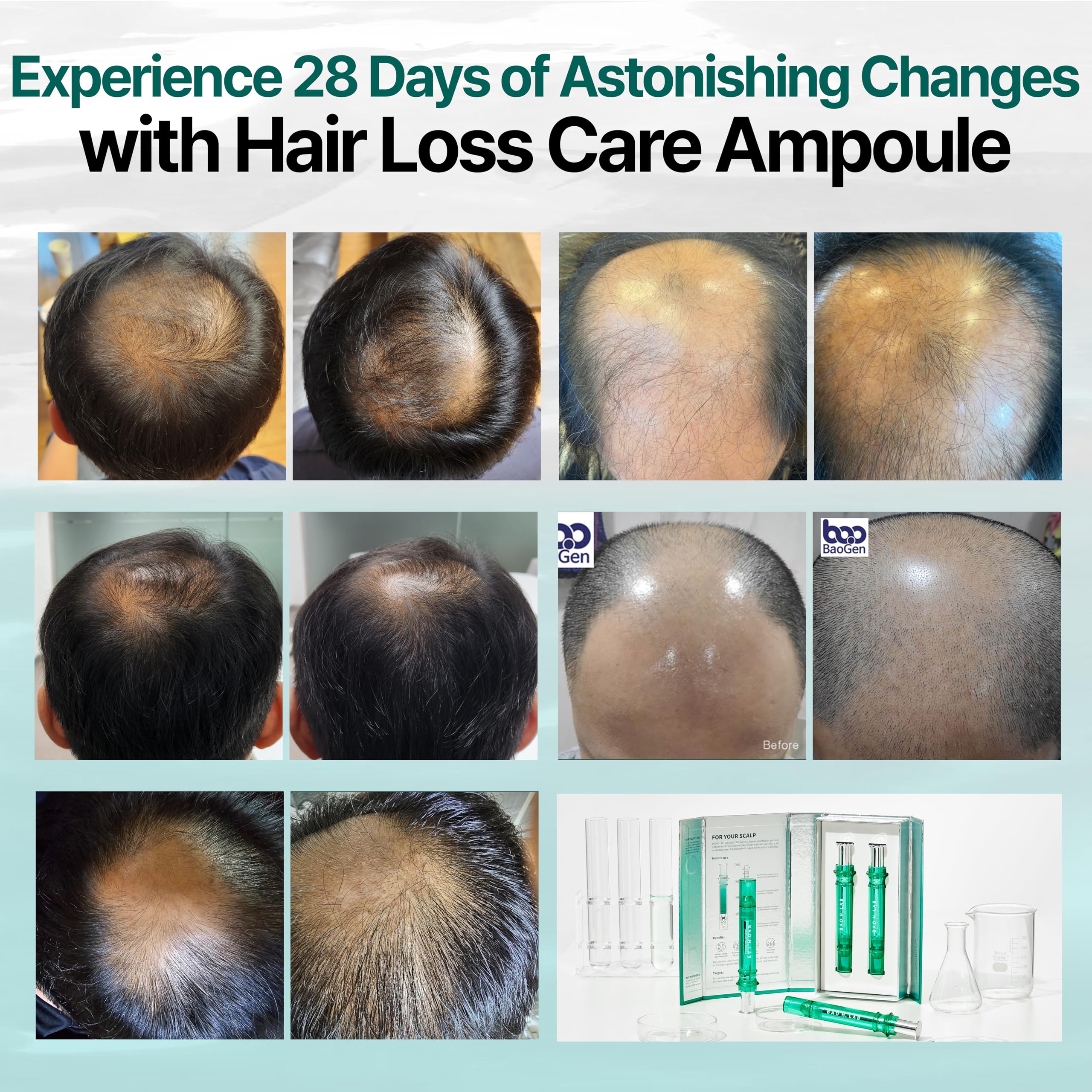 CrediThink BAO_H.LAB Hair Loss Ampoule — Non-Greasy 2-Ampoule Pack