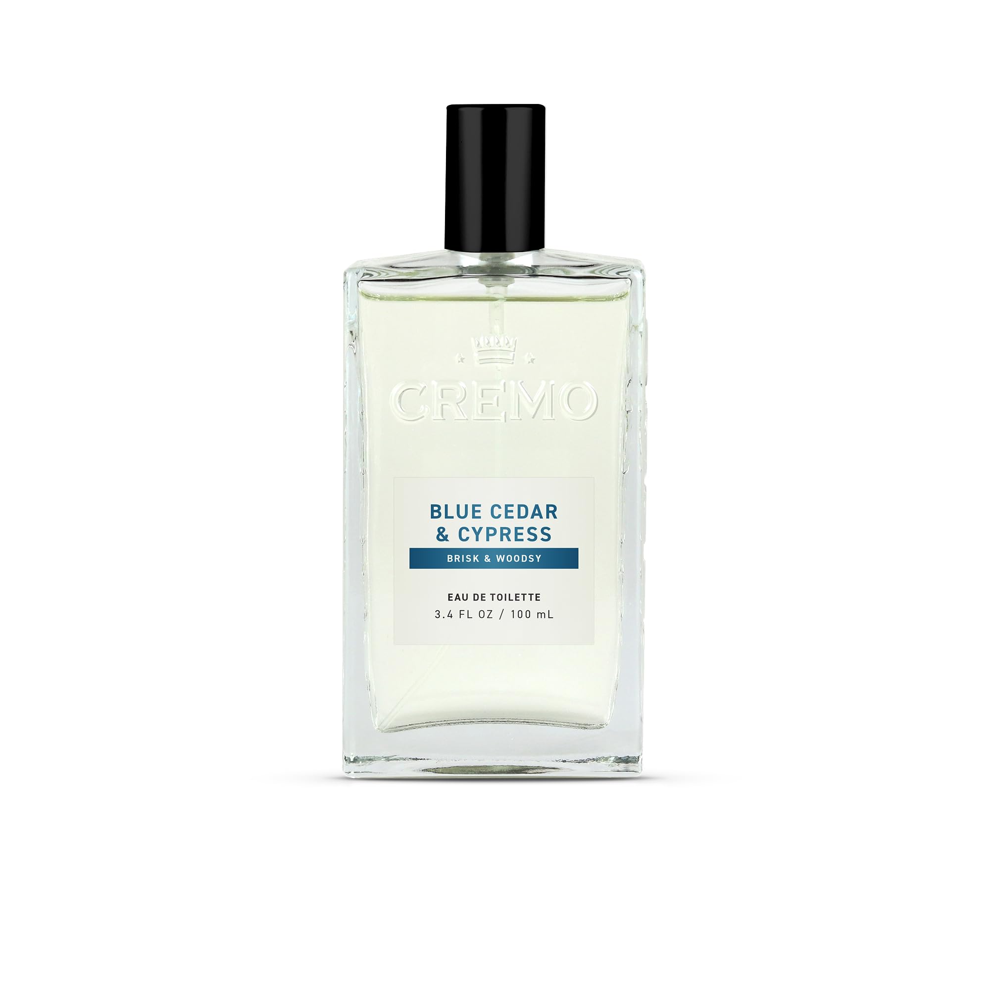Cremo Cologne for Men - Blue Cedar & Cypress | Woodsy Scent