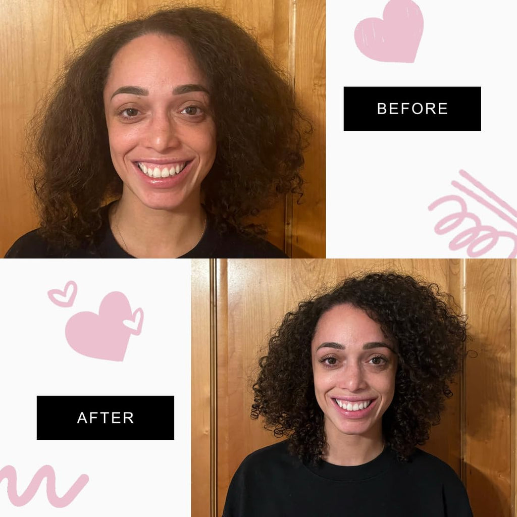 Cricri Curls Wash N Go 2-in-1 Conditioning Shampoo & Conditioner for Curly Hair - Paraben Free & Sulfate Free, 8 oz