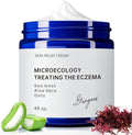 Crogooe Natural Soothing Eczema Cream – Fragrance-Free Hydration with Sea Moss, Aloe Vera & Oats (4 oz)