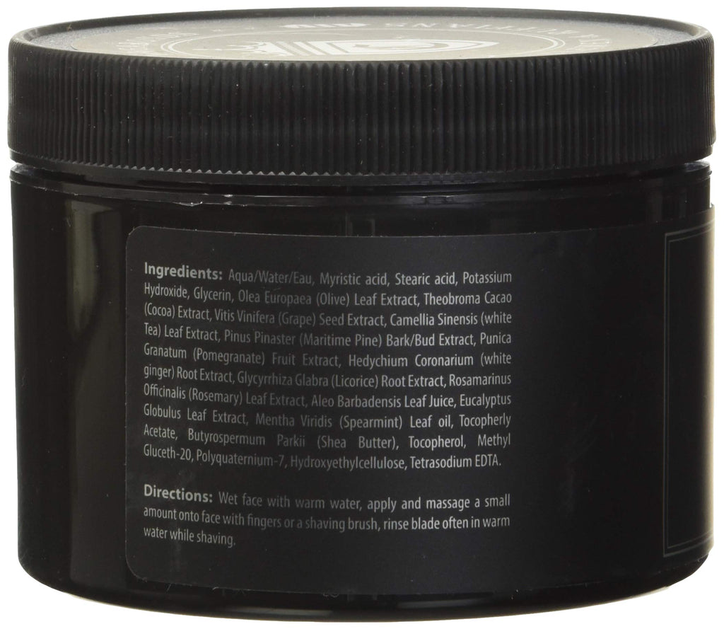 Crown Shaving Co Shave Cream 8oz – Eucalyptus & Spearmint