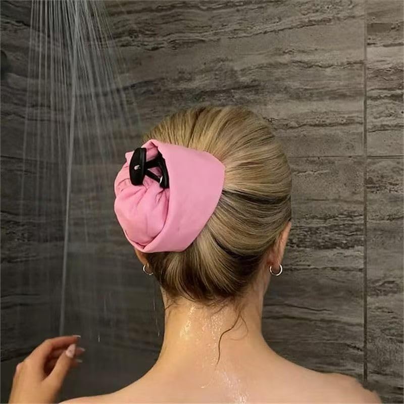 Crown Washing Shower Cap Ponytail – Adjustable, Reusable Hair Protector (2PC)