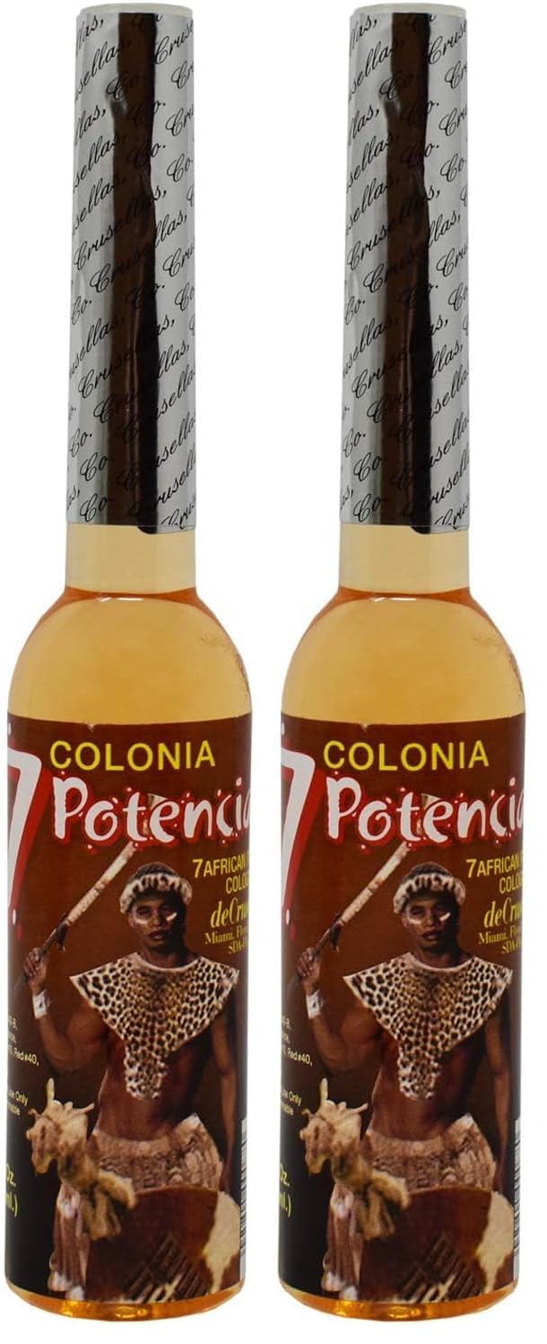 Crusellas 7 African Powers Cologne – 7 fl oz Pack of 2