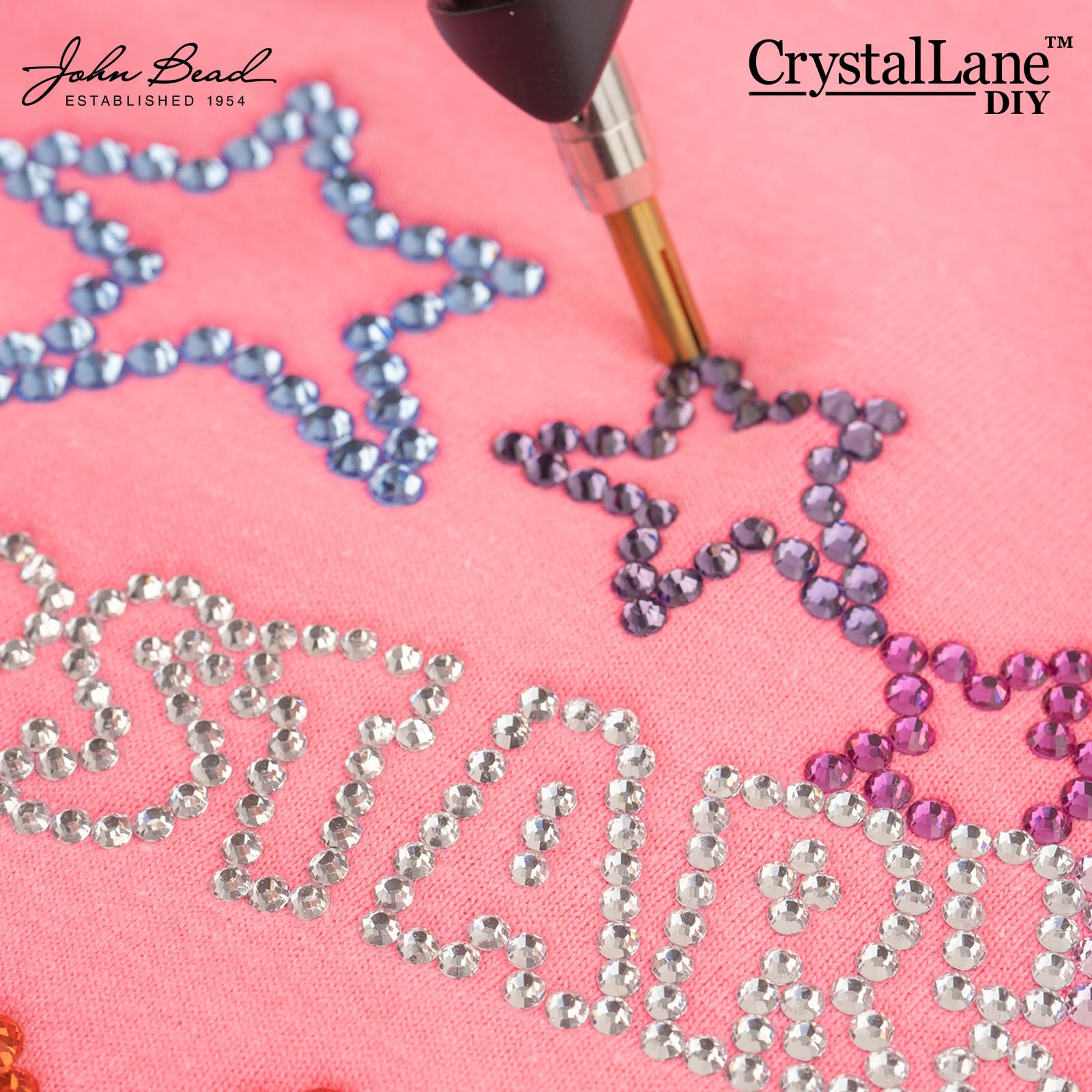 Crystal Lane Diy Flat Back Hotfix Rhinestones ss20 Hematite 4.7mm (1440pcs)